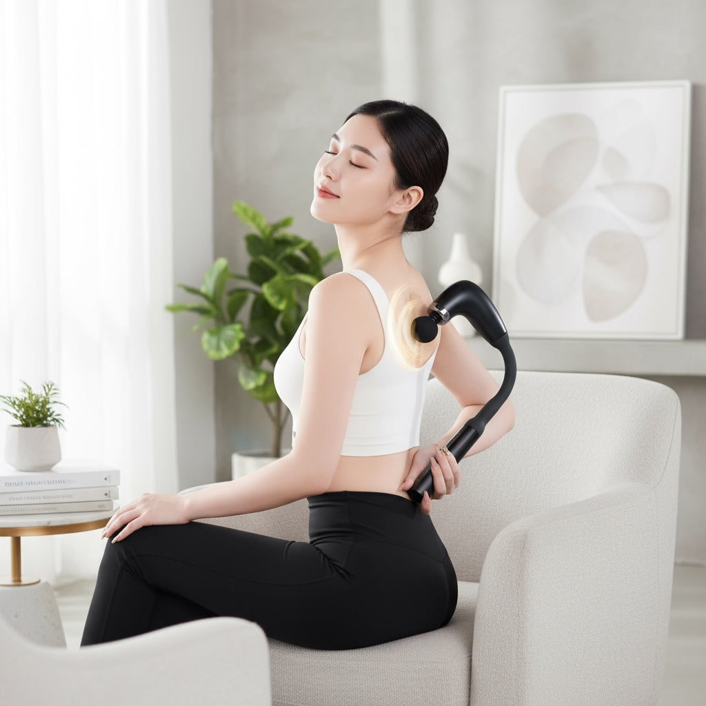 Pistolet de massage à longue poignée