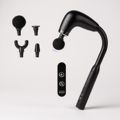 Pistolet de massage à longue poignée